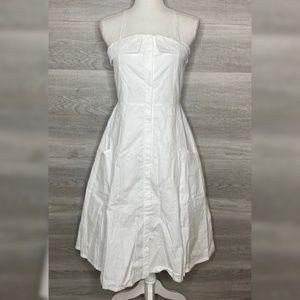 NWT White English Factory Cotton Dress Medium